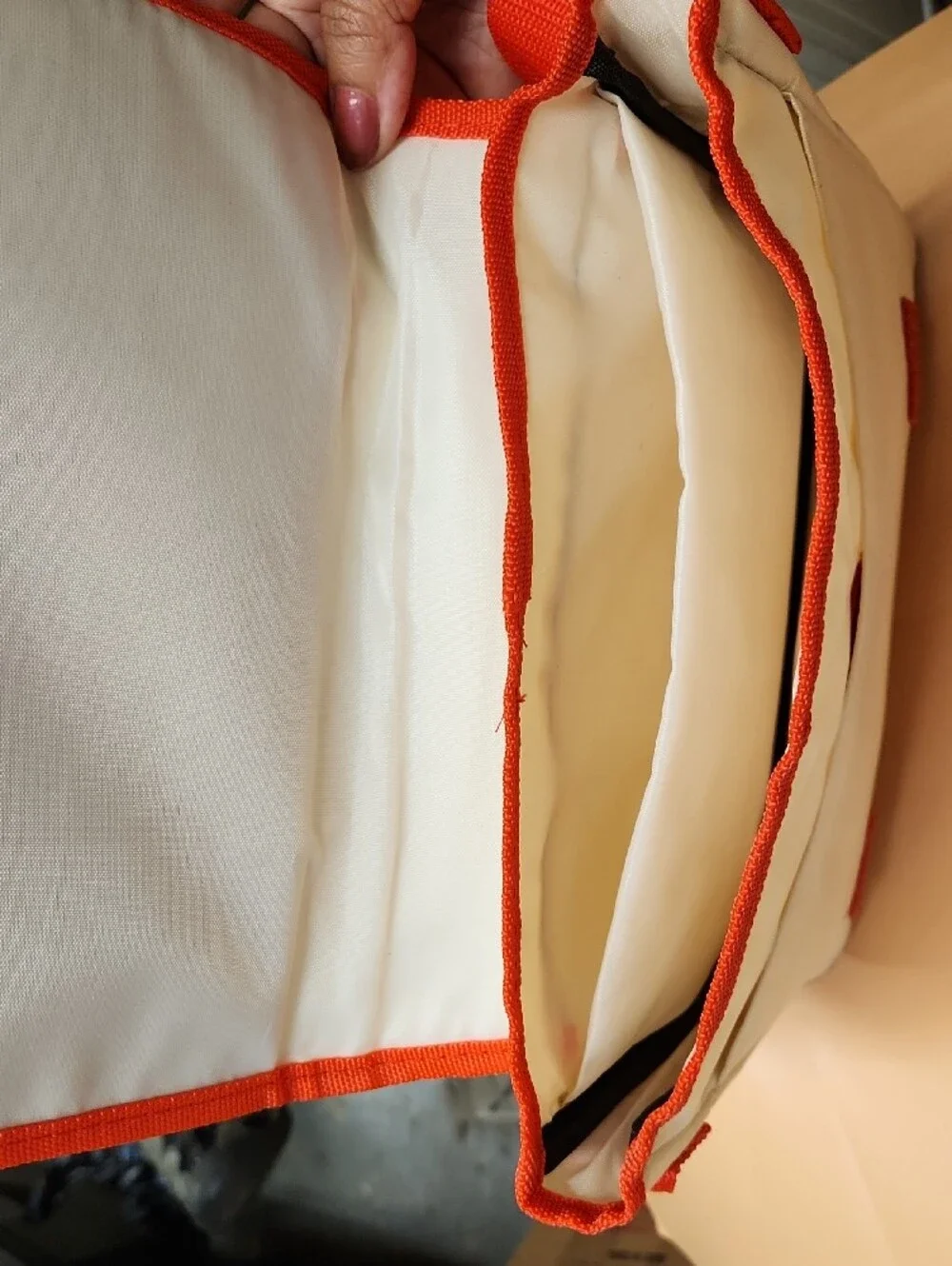 Red & White Pizza Dudes Messenger Bag